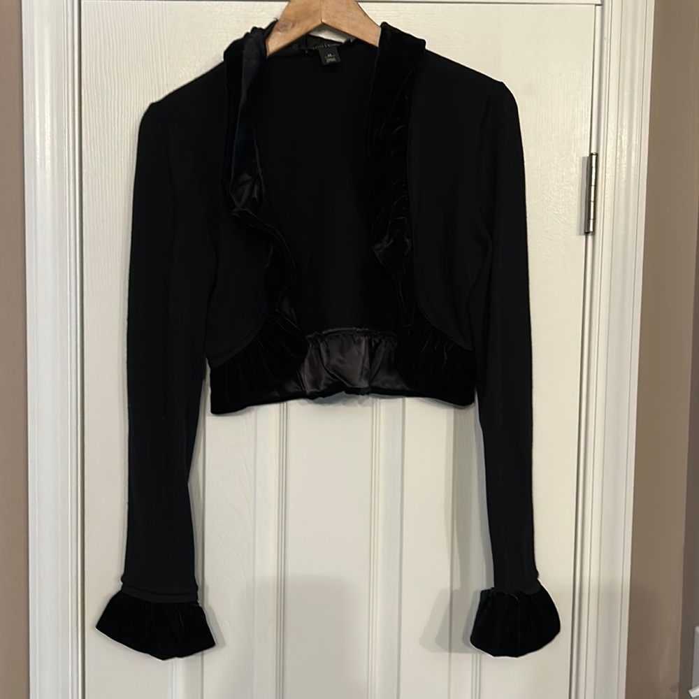 White House black market crop jacket